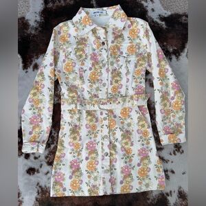 Amazing Lace Friends Till the End Floral Button Up Dress